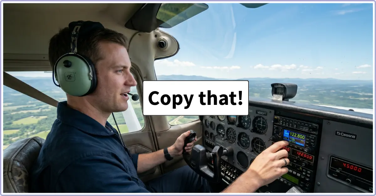 Copy that meaning